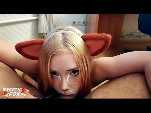 ❤️ Kitsune engole a pila e o esperma na boca Porno doméstico em nós